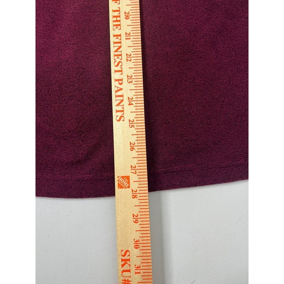 C9 by Champion 1/4 Zip Sweater Mens Large L Maroon Fleece Long Sleeve EUC - Picture 10 of 15
